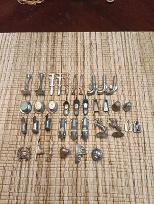 Lot Of 36 Monopoly, Clue, & Miscellaneous Replacement Board Game Pieces - Image 1 of 2