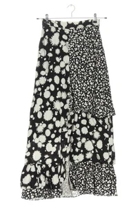 PAPER Maxirock Damen Rock Gr. DE 36 schwarz-weiß Casual-Look - Bild 1 von 5