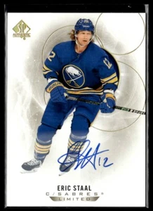 2020-21 UD SP Authentic Limited AUTO Eric Staal Auto #49 - Picture 1 of 2