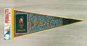 Atlanta 1996 Olympics Pennant - Wincraft - Vintage - Picture 1 of 2