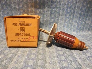 Armadura de herramienta eléctrica Ingersoll-Rand NUEVO #8U-53A 115 voltios - Imagen 1 de 4