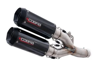 Cobra Sport Honda CB1000R Exhaust Carbon Twin GP Half System (2018-2020) - Picture 1 of 12