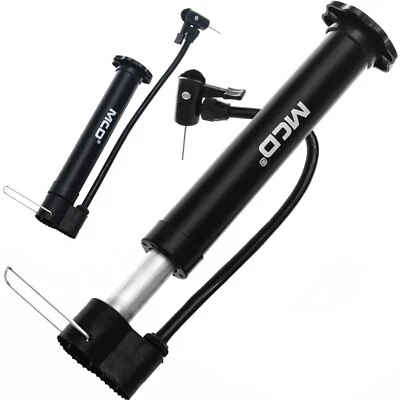 Football Pump Bike Bicycle Soccer Rugby Ball Pump with Inflating Adapter Needle - image 1 of 2