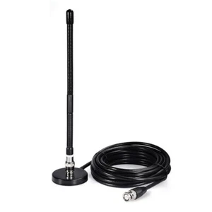 CB Radio Antenna 2dBi 27MHz BNC Flexible Magnetic Base 3 Meter Feeder Cable Mast - Photo 1/6