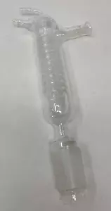 Friedrichs Kondensatorglas Pyrex 45/50 Abziehersystem Laborgerät - Bild 1 von 6
