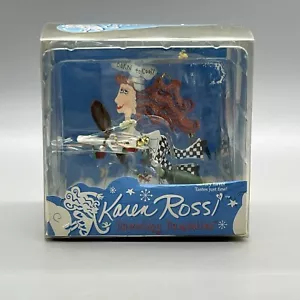 NEW NOS Karen Rossi CHEF BORN TO COOK Christmas Ornament DAZZLING DAMSELLES Box - Picture 1 of 11