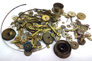 122g Steampunk Jewellery Cogs & Gears Watch Parts Craft Arts Jewellery Vintage