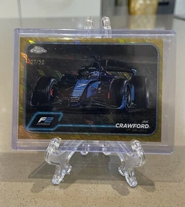 Logofractor Gold Topps Chrome F1 Formula 1 2024/50 Jak Crawford #105 - Imagen 1 de 2