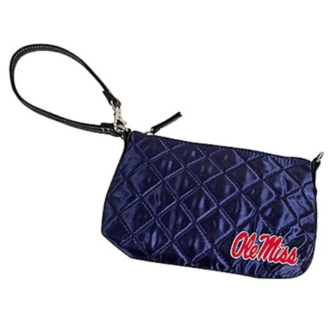 Mississippi Ole Miss Rebels Quilted Wristlet Purse Cover