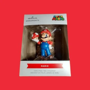 Nintendo Super Mario Bros Hallmark MARIO Collectible Christmas Tree Ornament New - Picture 1 of 7