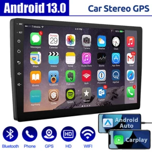 Autoradio 9/10.1" Android 13 Carplay GPS Navi WiFi BT 2+32GB Doppio 2Din - Foto 1 di 29