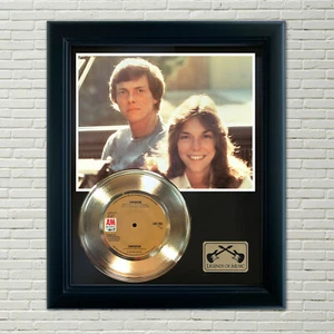 The Carpenters "Superstar" Framed Record Display - Foto 1 di 4