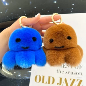 Adorable Llavero Conejo Pulpo Real Niños Muñeca Juguete Bolsa Regalo Cartera Coche Teléfono Colgante - Imagen 1 de 9