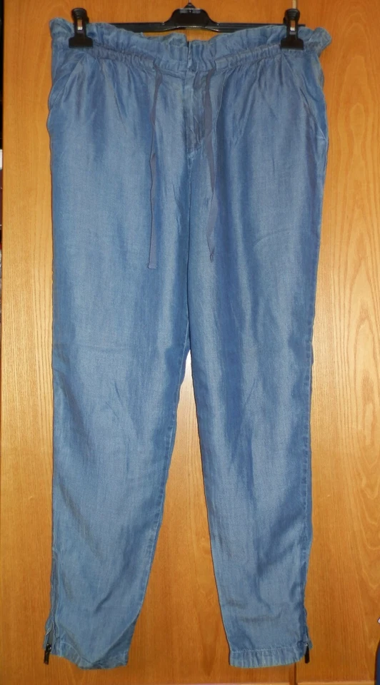 PANTALONI QUICKSILVER JAGGY BLU EXPRESSO Tg. L - PANTS DRAWSTRING ELASTIC WAIST  - Imagen 1 de 4