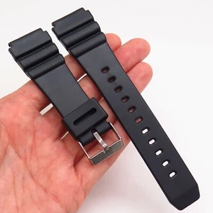 Reloj de buceo de diseño de acero inoxidable de 22 mm de goma negra correa - Imagen 1 de 3