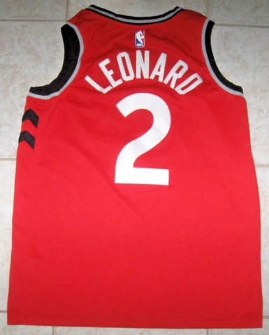 #2 Kawhi LEONARD Toronto RAPTORS Off. Lic. NIKE SWINGMAN Jersey, Size Men's 44/M Cover