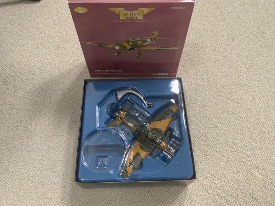 CORGI AA32510 - JUNKERS JU-87B-2 STUKA- T6+BM, 4/StG2 Immelmann - 1:72 Ltd Ed - Image 1 of 1