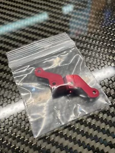 Team Trinity Team Losi Mini-T 1.0 Red Anodized Front Steering Arms Hubs Horizon - Picture 1 of 5
