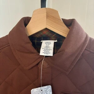 Tommy Bahama Big Boys Size M(7/8) Brown Snap Quilted Jersey Insulated Jacket NWT - Picture 1 of 10
