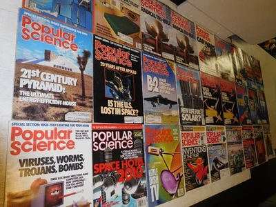 27 Vintage 17 1989-90 & 10 later to 2015 Popular Science Magazine Lot - Image 1 of 4
