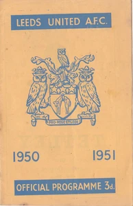 FOOTBALL PROGRAMME LEEDS UNITED V WEST HAM UNITED BOXING DAY 1950 - Picture 1 of 3