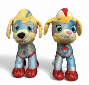 Paw Patrol Mighty Twins 12 Zoll Tuck & Ella weiche Mütze Plüschtier SELTEN - Bild 1 von 8