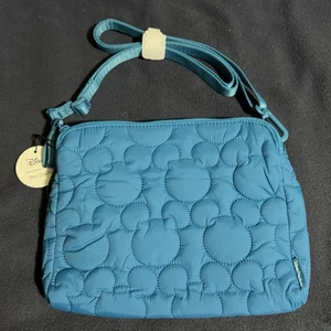 Tracolla Vera Bradley Disney Topolino Bahama Bay triplo scomparto - Nuova con etichette - Foto 1 di 4