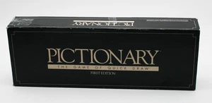Pictionary Game First Edition Quick Draw Vintage 1985 Original New Open Box - Picture 1 of 3