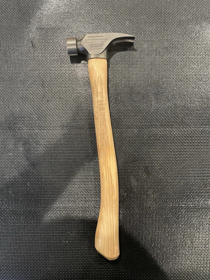 Martillos Hardcore The Original 4140 Cabeza de Acero Natural Mango de Nogal Americano Foto 1 de 4