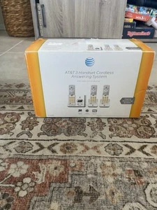 Sistema de contestador inalámbrico AT&T 3, EL52345, con identificador de llamadas, nuevo en caja - Imagen 1 de 13