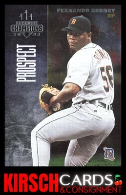 Fernando Rodney 2003 Donruss Champions #98 Metalized #/100 Detroit Tigers - Image 1 of 2