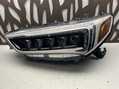 Acura TLX 2018 2019 2020 izquierdo lado del conductor cromo LED faros OEM usados Foto 1 de 4