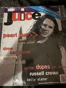 MAGAZINE: JUICE: ISSUE 18 AUGUST 1994 EDDIE VEDDER PEARL JAM RUSSELL CROWE - Picture 1 of 4