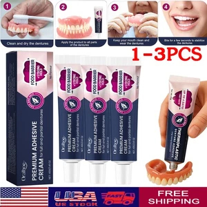 1-3 Stück AllDay Secure Prothesenbindung, Zahnersatzbindung, langlebige Pflege - Bild 1 von 17