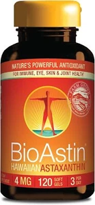 Nutrex Hawaii BioAstin Hawaiian Astaxanthin - 4mg, 120 Softgels - Farm-Direct Pr - Picture 1 of 6