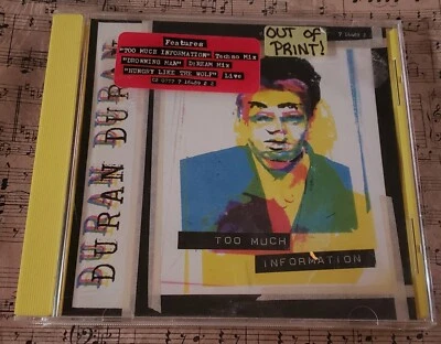 Duran Duran - Too Much Information CD 1993 Pre-Owned Excellent Cond 4 Tracks - Image 1 of 3