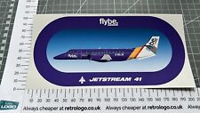 British Aerospace Jetstream J41 - flybe - Vinyl/Sticker