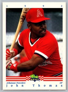 John Thomas 1992 Classic Best Set Break BASEBALL #14 Arkansas Travelers - Picture 1 of 2