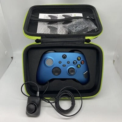 EVIL Wireless Xbox Custom Controller for Xbox/PC  Out Joystick Blue - Image 1 of 4