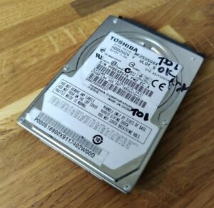 Faulty (Caution) Toshiba MK2555GSX 250GB Internal SATA Hard Drive HDD Laptop 2.5