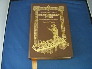 Adventures of Huckleberry Finn Easton Press 1994 Collector Edition Leather Book - Bild 1 von 8