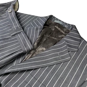 Gianni Versace Men’s Wool/Silk Gangster Mobster Stripe Suit• Italy • 36R | 30x34 - Picture 1 of 21