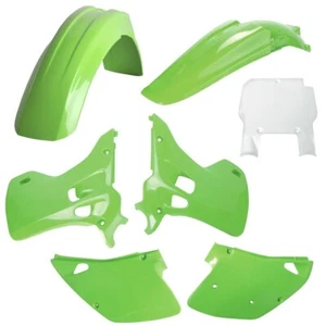 Kit De Plásticos POLISPORT Verde/Blanco KAWASAKI KX 250 1993-1993 - Imagen 1 de 1
