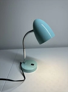 Intertek LED Desk Lamp Gooseneck Flexible Teal Model MTSL1001ALG LED3 5K840 - Picture 1 of 9