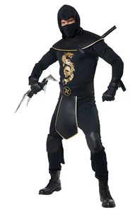 Brand New Elite Assassin Ninja Adult Costume - Picture 1 of 1