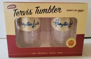 Hampton Lake Patch Tervis Tumblers Cups Original Box 16oz New - Picture 1 of 7