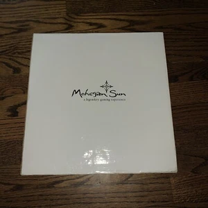 MOHEGAN SUN 5 in 1 Wood Game Set, Great Condition. Collectible High Roller Gift - Picture 1 of 3