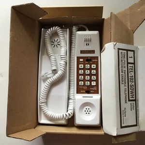 Brand New NuTone TEL-102 Tone/Pulse Switchable Intercom Telephone In White Boxed - Zdjęcie 1 z 5
