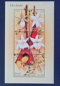 Sierra Leone 2000 / Orchids of the World / 6v ms - Picture 1 of 1