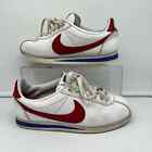 Nike Shoes Womens 6.5 Classic Cortez Leather Forest Gump White Red Blue  807471